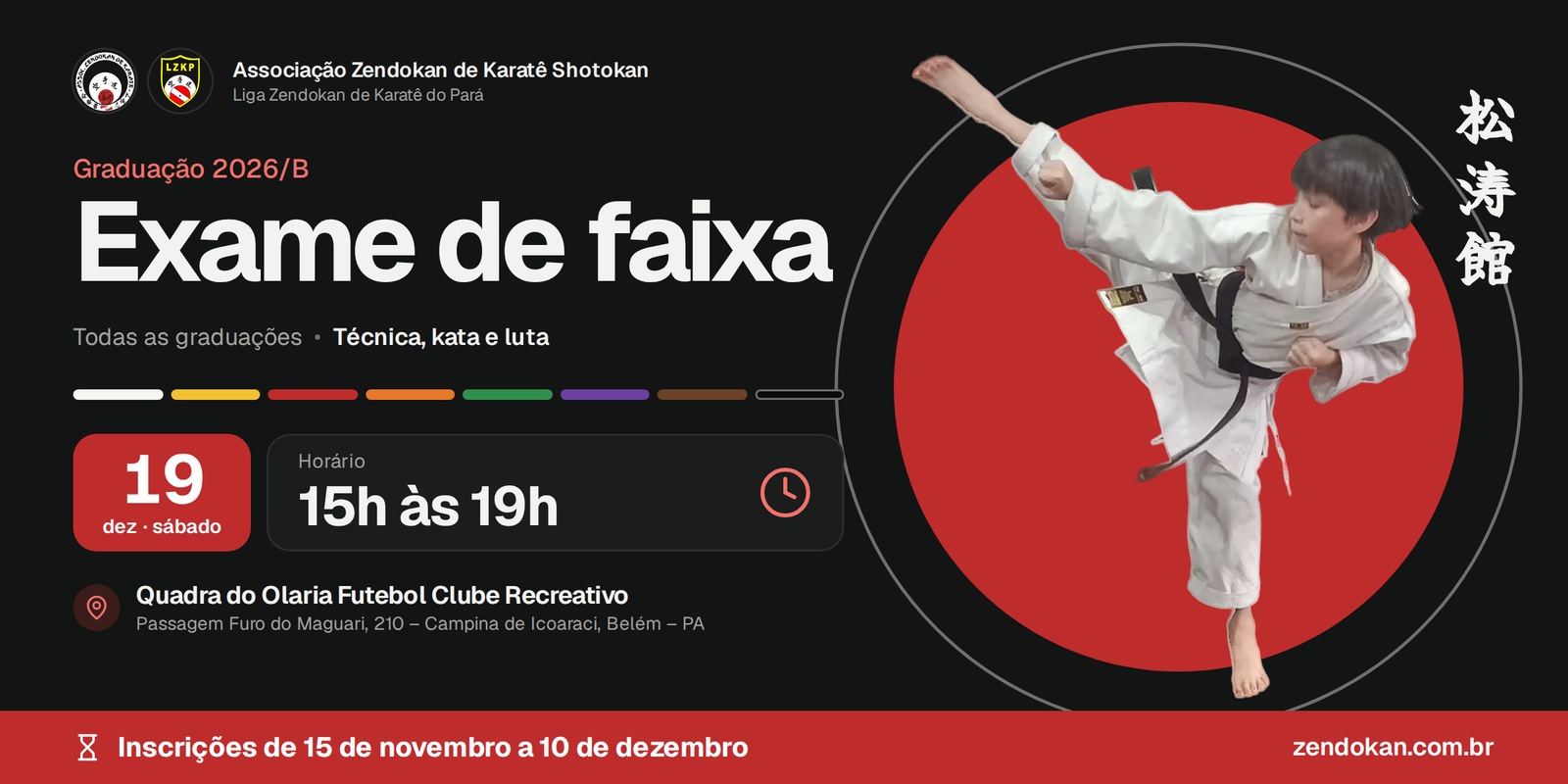 Ultimo Grande Exame de Faixa de 2026